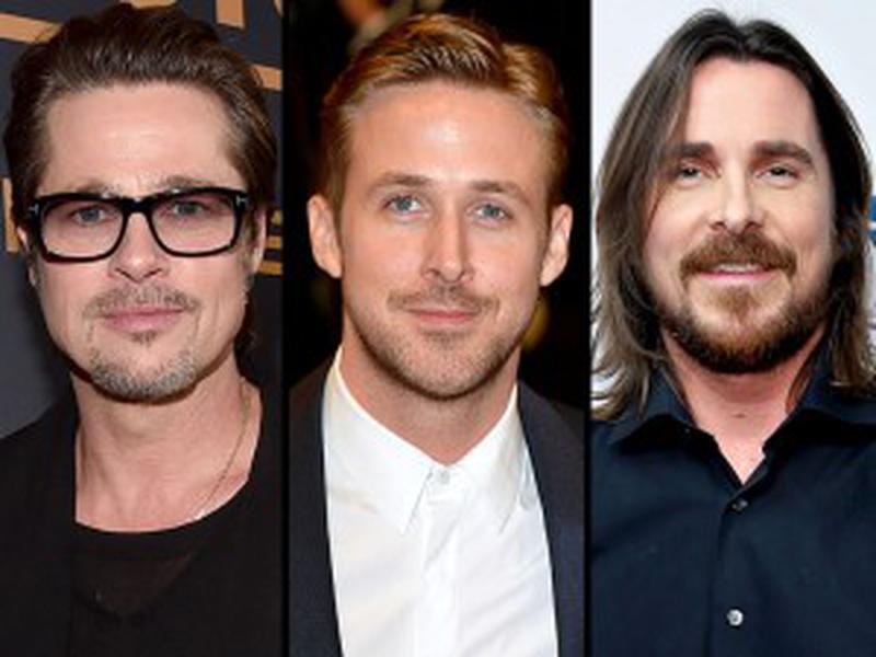 Brad Pitt, Ryan Gosling și Christian Bale
