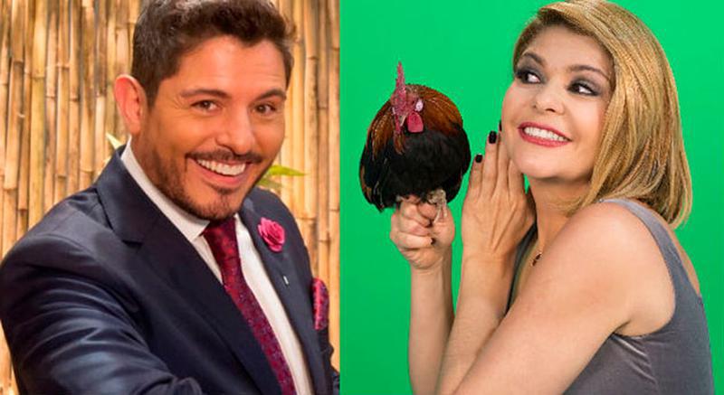 Itati Cantoral şi Ernesto Laguardia