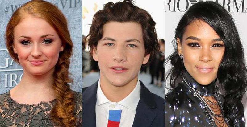 Sophie Turner, Tye Sheridan și Alexandra Shipp