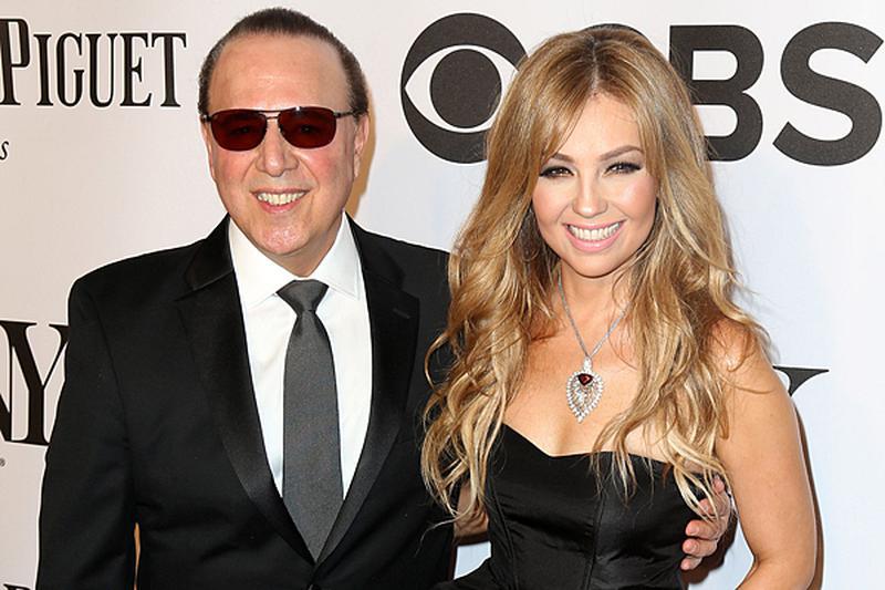 Thalia si Tommy Mottola