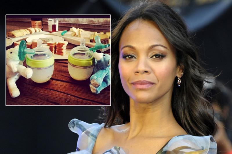 Zoe Saldana a ales numele gemenilor