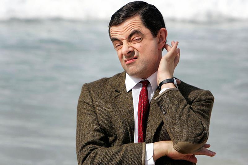 Rowan Atkinson (in character as Mr. Bean) in 2007.