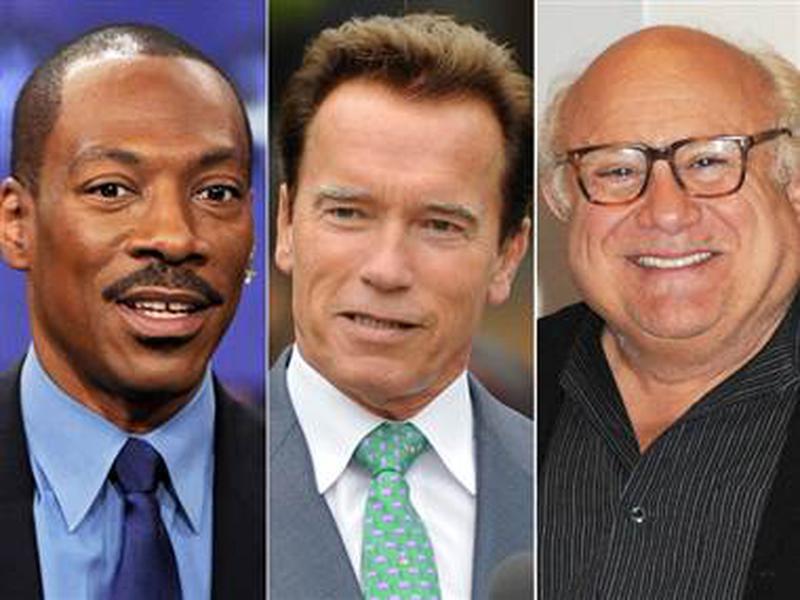 Eddie Murphy, Danny DeVito, Arnold Schwarzenegger