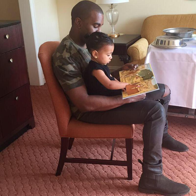 Kanye West și North