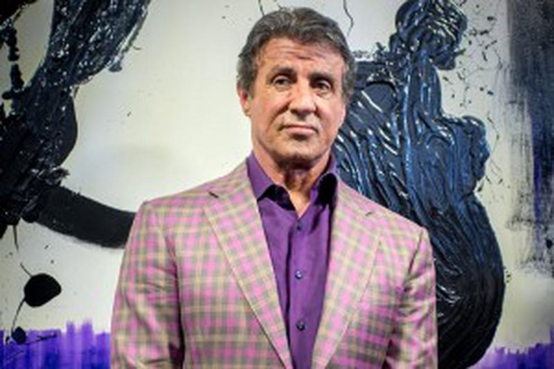 Sylvester Stallone Art Exhibition Opening - Nice