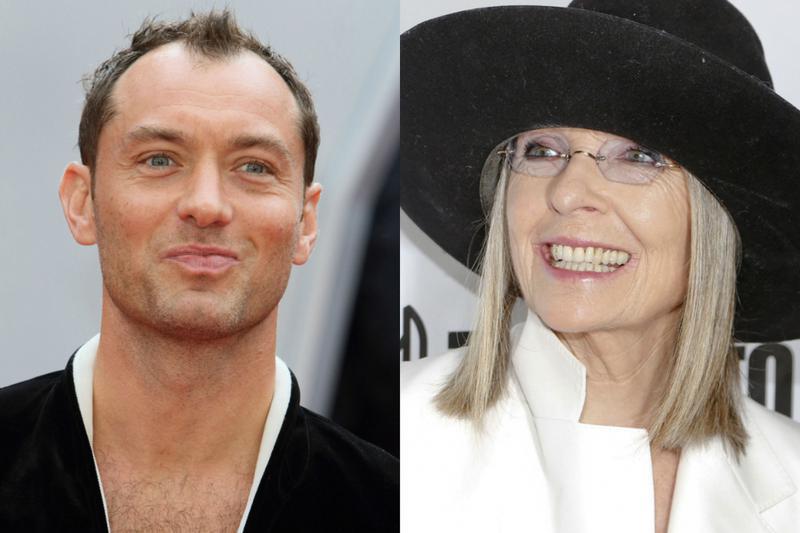 Jude Law şi Diane Keaton