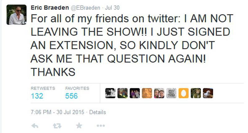Eric Braeden - Twitter
