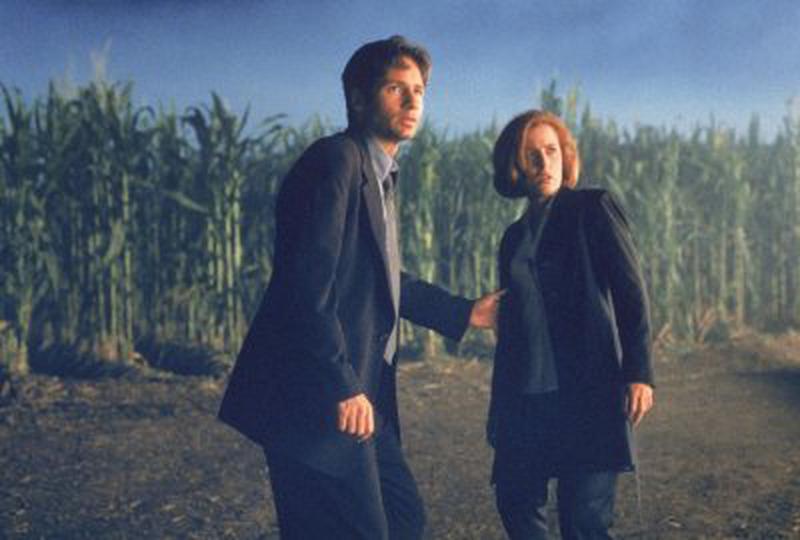 Dosarele X - David Duchovny şi Gillian Anderson