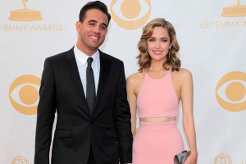 Mandatory Credit: Photo by BEImages/Jim Smeal (1699903ny) Bobby Cannavale, Rose Byrne The 65th Annual Primetime Emmy Awards, Arrivals, Los Angeles, America - 22 Sep 2013