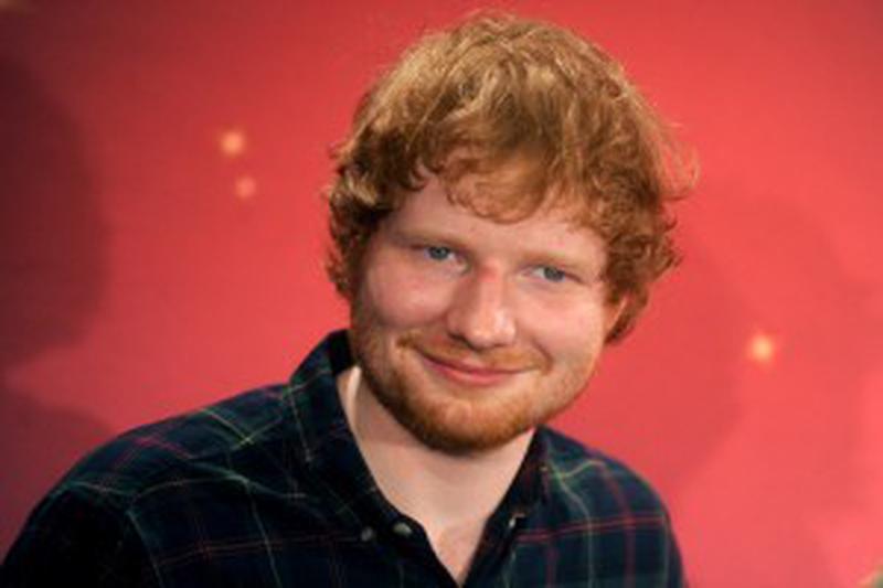 Singer/songwriter Ed Sheeran unveils new wax figure at Madame Tussauds in New York on May 28, 2015. Photo by Dennis Van Tine/ABACAUSA.COM