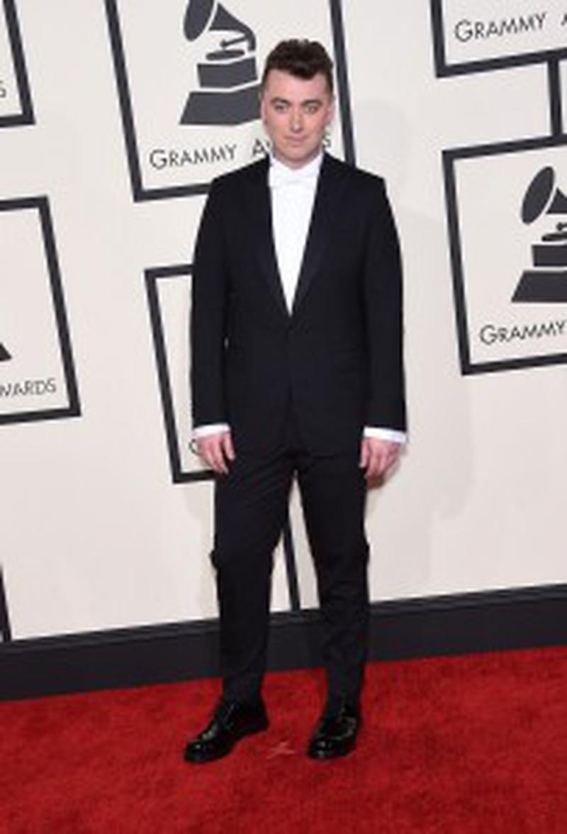Feb. 8, 2015 - Los Angeles, California, U.S. - Sam Smith arrives for the 57th Annual Grammy Awards at Staples Center. (Credit Image: © Lisa O'Connor/ZUMA Wire)