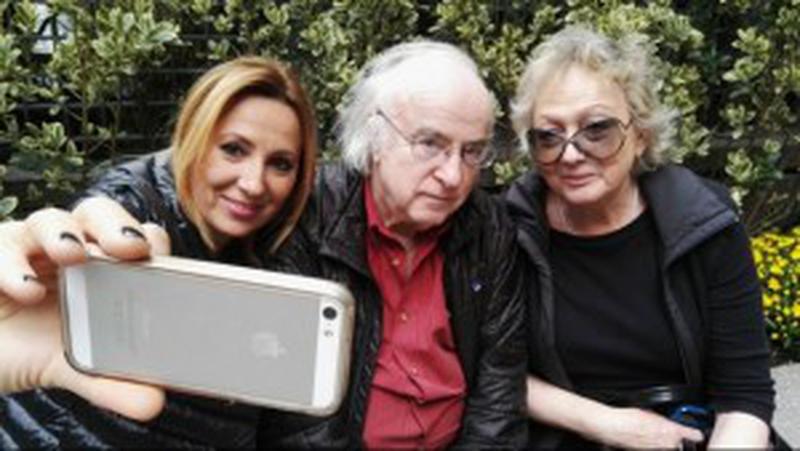 Irina Pacurariu, Norman Manea si sotia