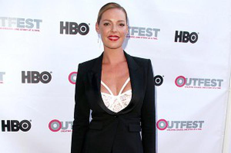 Katherine Heigl and Josh Kelley at JENNY'S WEDDING Premiere at 2015 Outfest in LA