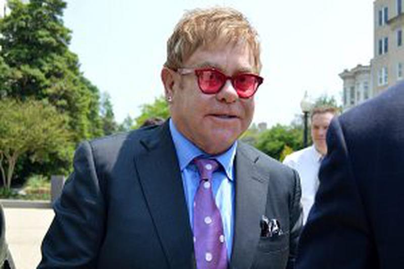 Sir Elton John Testifies Before Congress To Urge Support In Fight Against HIV/AIDS