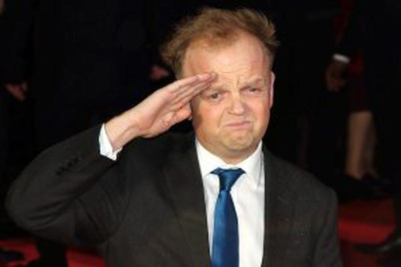LONDON, ENGLAND - Toby Jones at the 'Dad's Army' World Premiere at the Odeon, Leicester Square in London, England. 26th January 2016. CAP/ROS © Steve Ross/Capital Pictures