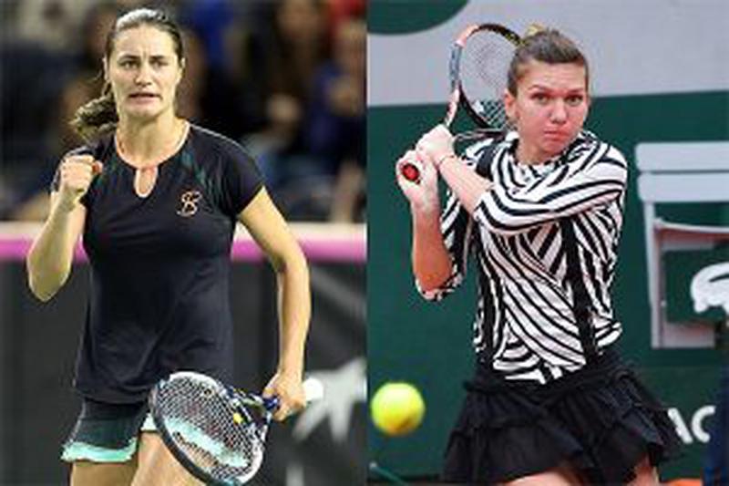 2016 French Open fourth round match - Simona Halep vs Samantha Stosur