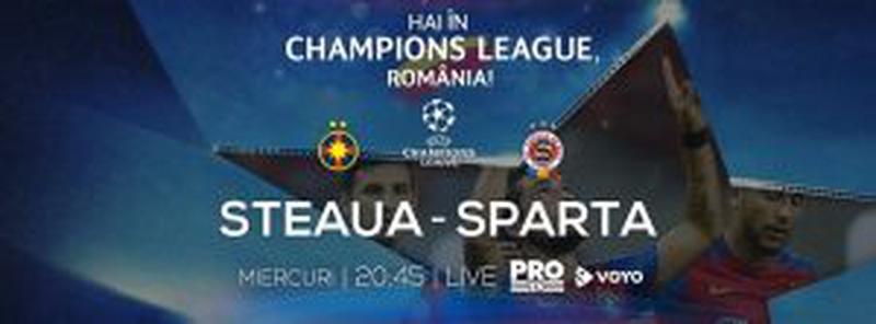 Steaua - Sparta Praga