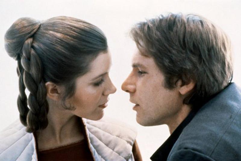 Carrie Fisher s-a iubit cu Harrison Ford