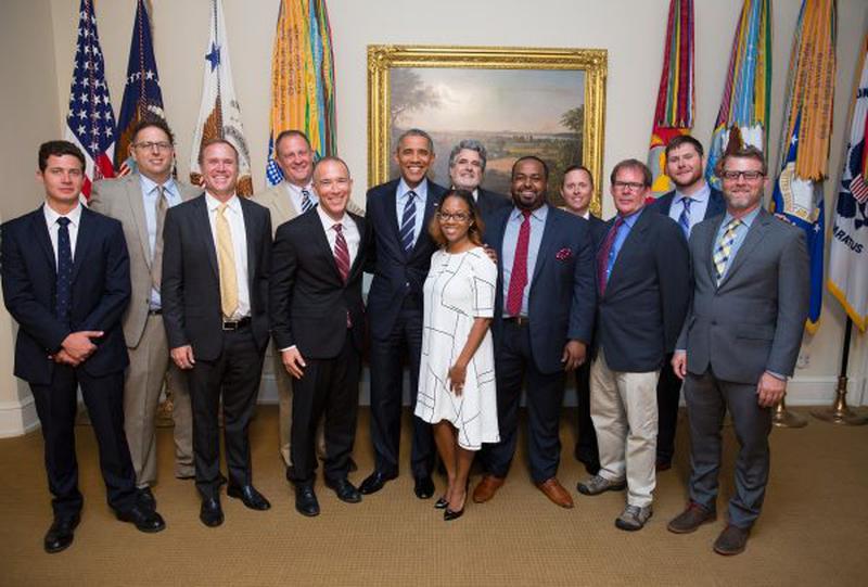 Echipa de la Casa Albă. CREDIT- White House Photo Office_Echipa de la Casa Alba