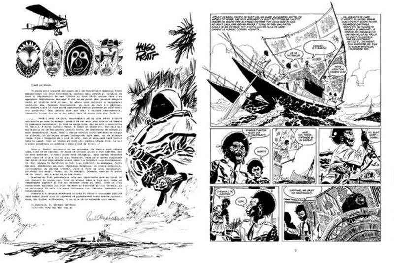 Seria de benzi desenate „Corto Maltese” apare și în România