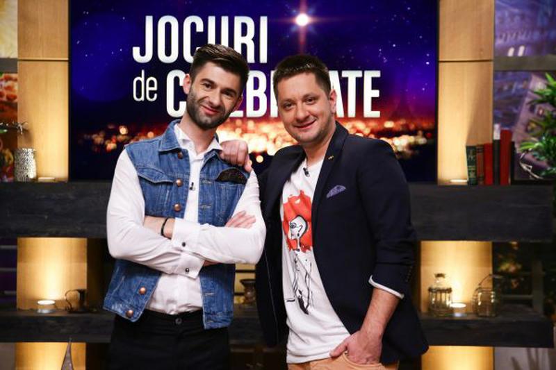 Paul Ipate și Octavian Strunilă sunt colegi în emisiunea „Jocuri de celebritate” de la Pro TV