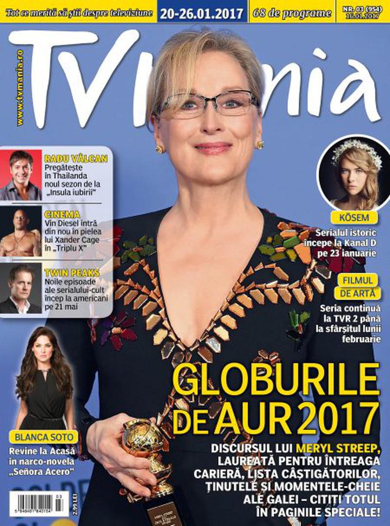 Al treilea număr al revistei TVmania din 2017 a apărut pe piață luni, 16 ianuarie.