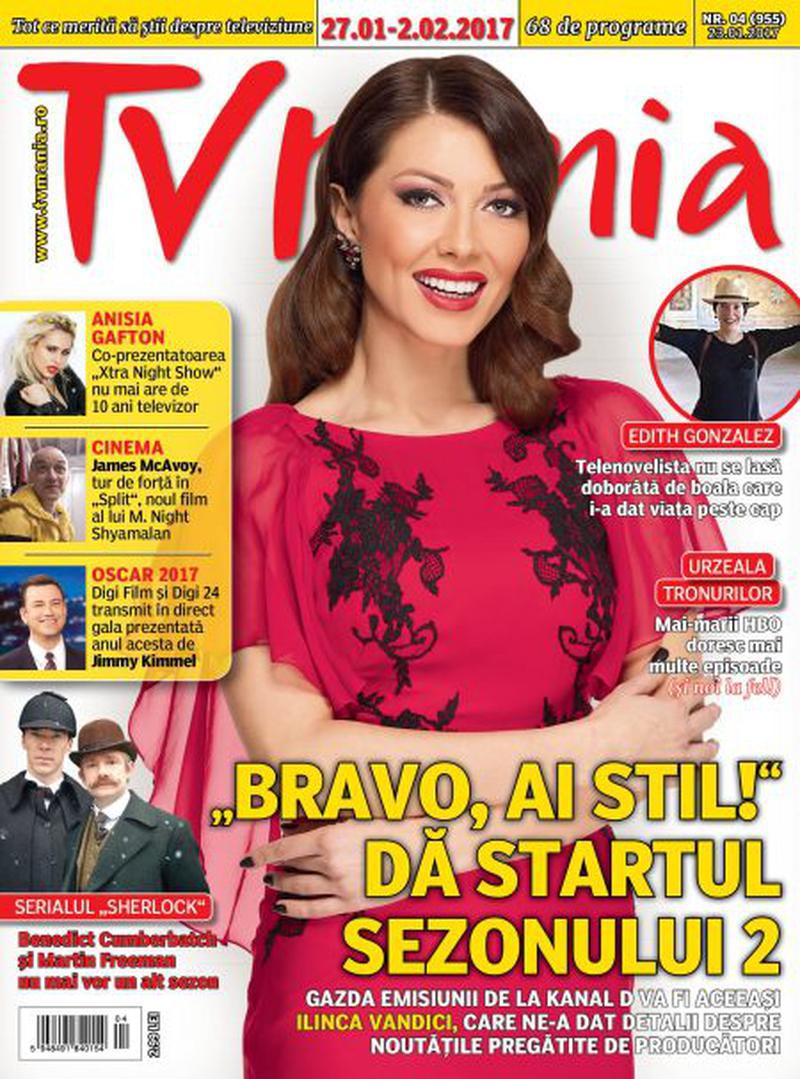 Al patrulea număr al revistei TVmania din 2017 a apărut pe piață luni, 23 ianuarie.