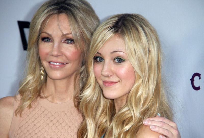 Heather Locklear și Ava Sambora