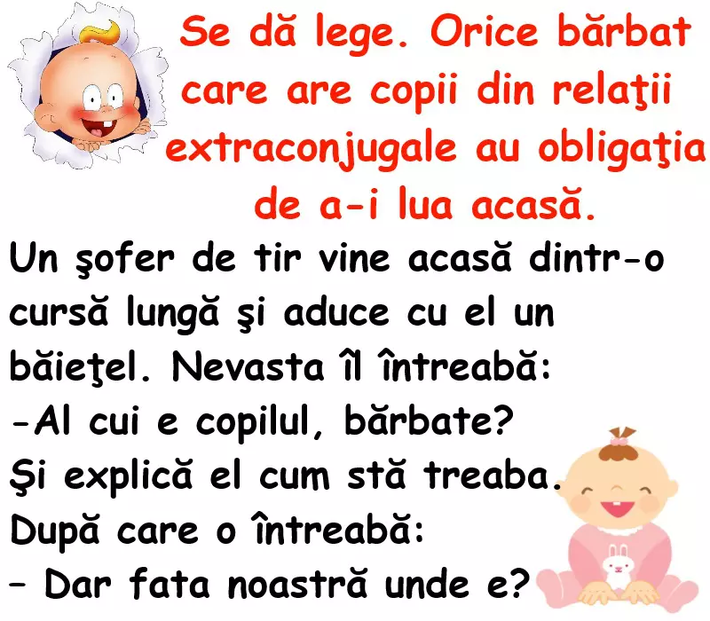 Bancul De Vineri Al Cui E Copilul Stiri Pe Scurt Unica Ro