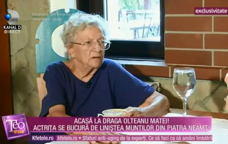 Draga Olteanu Matei A Slabit Enorm Actrita Este De Nerecunoscut