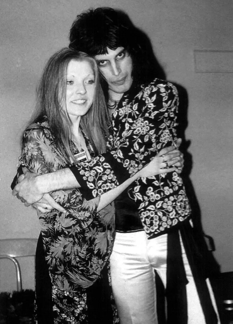 Mary Austin & Freddie Mercury 1