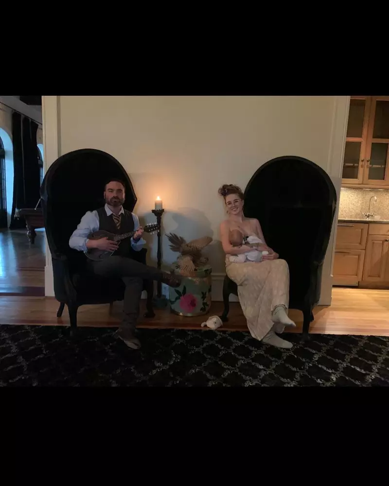 Johnny Galecki, Alaina Meyer și fiul lor Avery