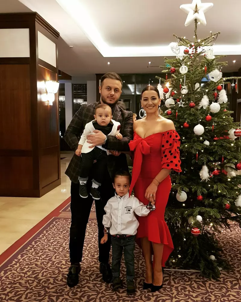 Claudia Pătrășcanu, Gabi Bădălău și fiii lor