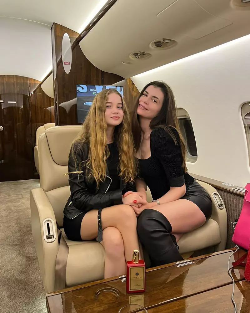 Monica Gabor fiica Irina Columbeanu