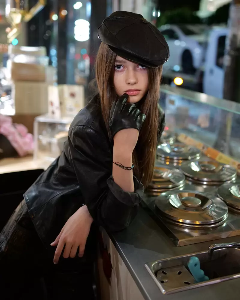 Iulia Albu copil fiica fata Mikaela Ioana Albu