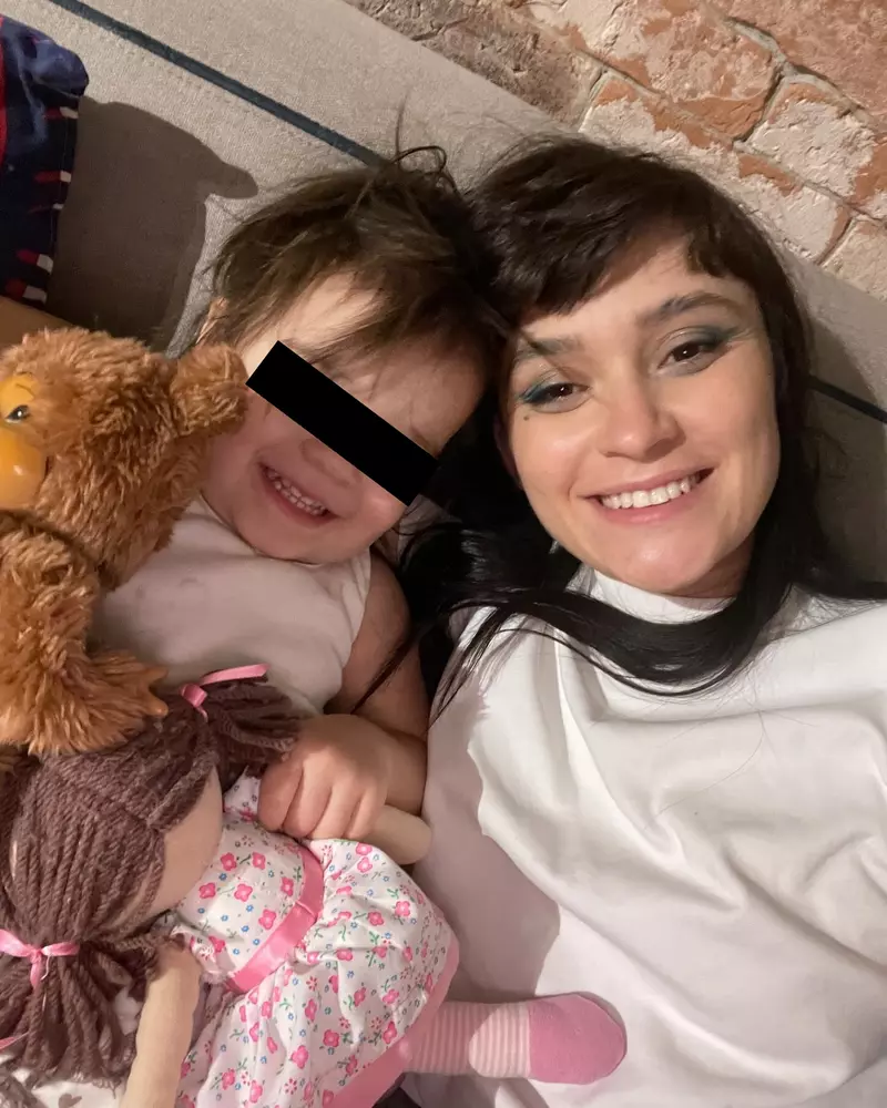 Irina Rimes și nepoata ei, Anastasia, fiica fratelui ei, Vitali Rimes