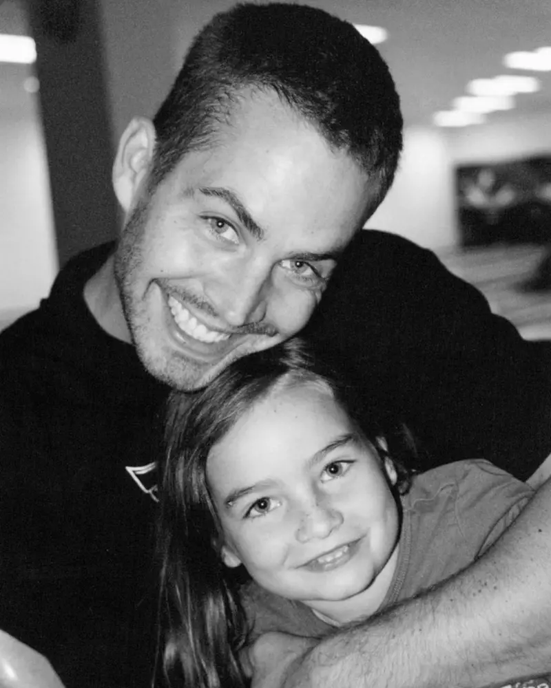 Paul Walker și fiica lui Meadow