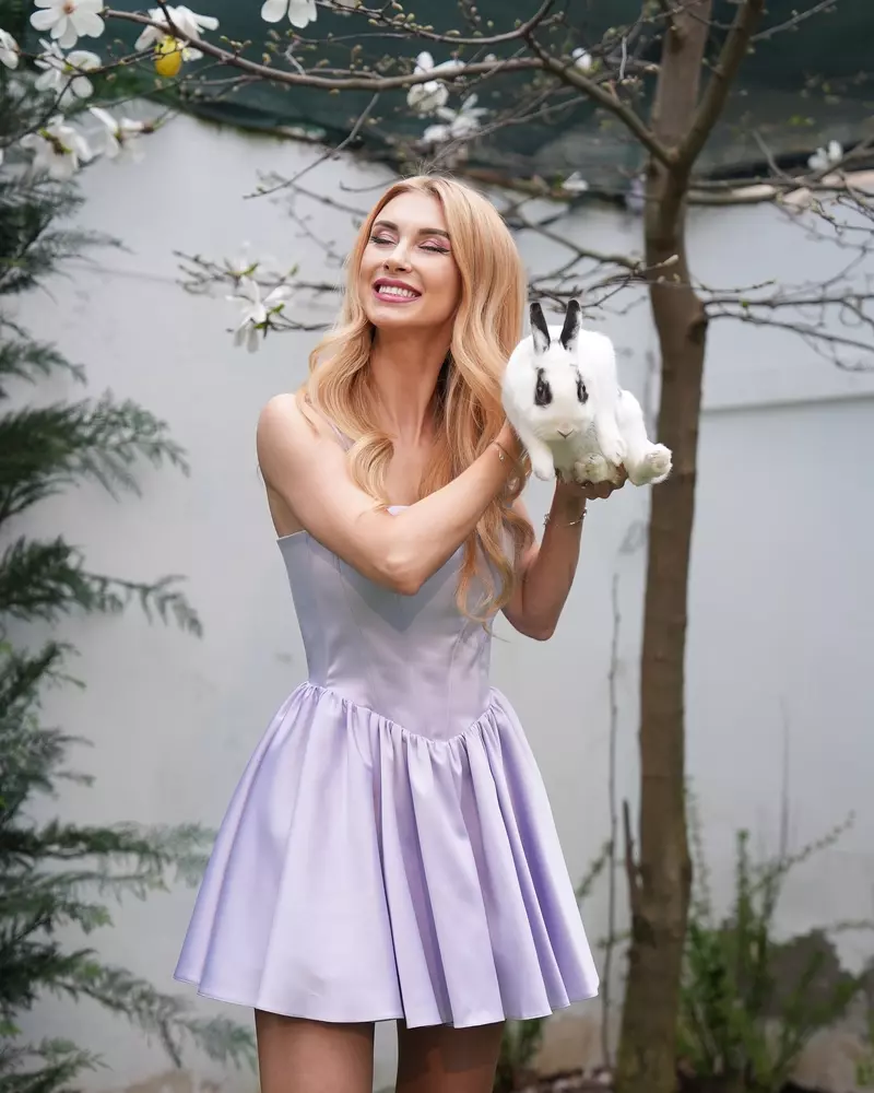 Andreea Balamn si iepurasul de Paste
