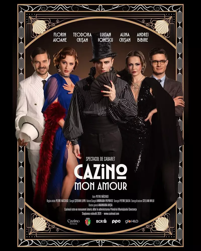 Afiș Cazino-mon-amour – distrubuție 1