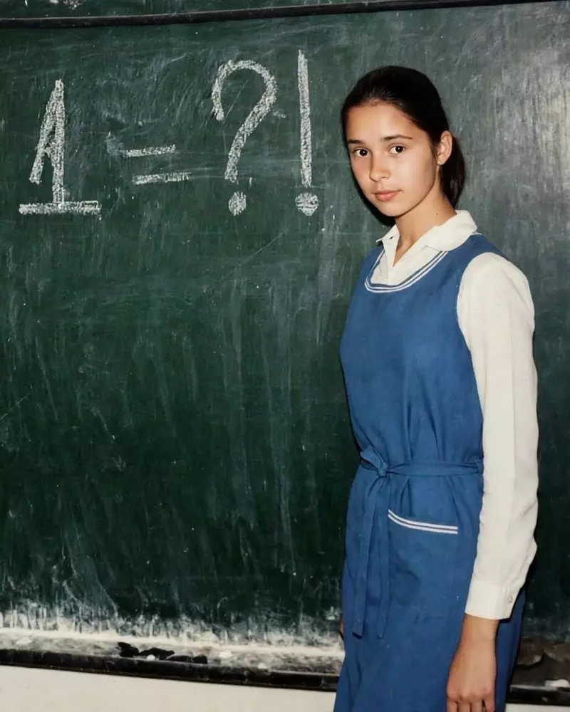 Andreea Marin in urma cu 40 de ani