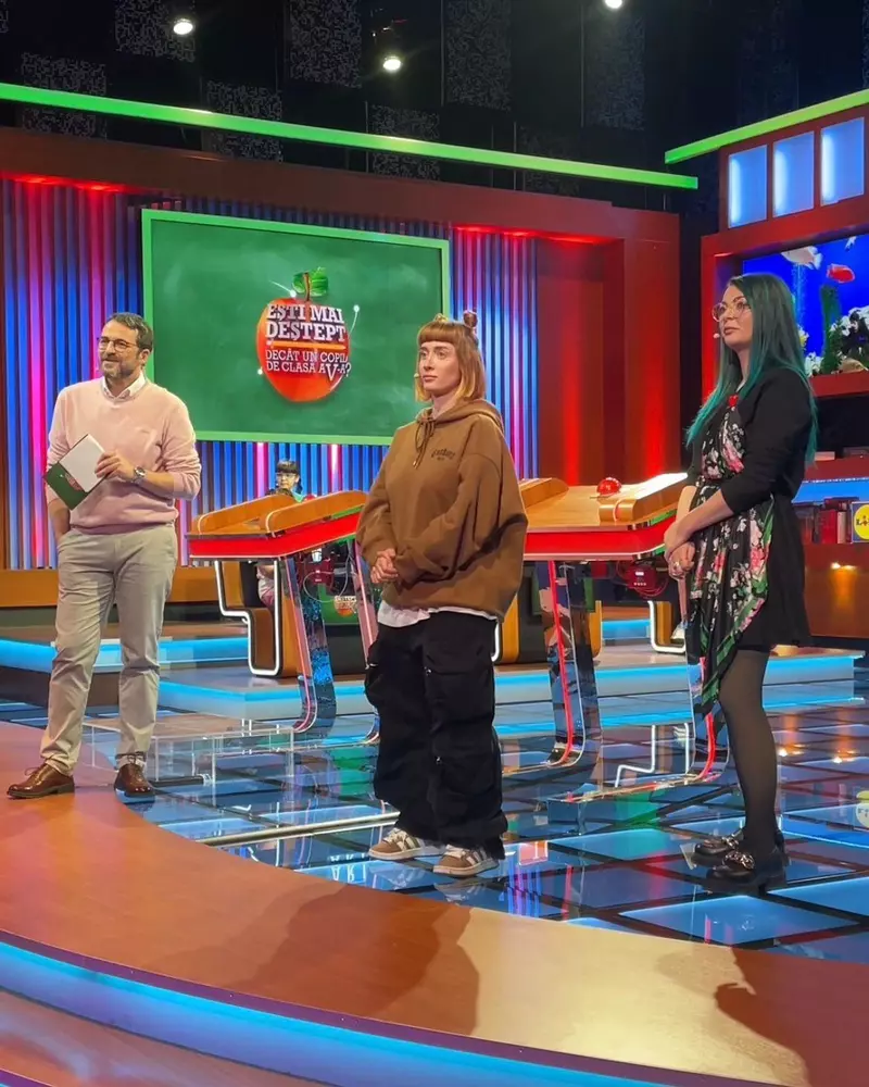 Bie și Aluziva, la „Esti mai destept decat un copil de clasa a V-a” (2)