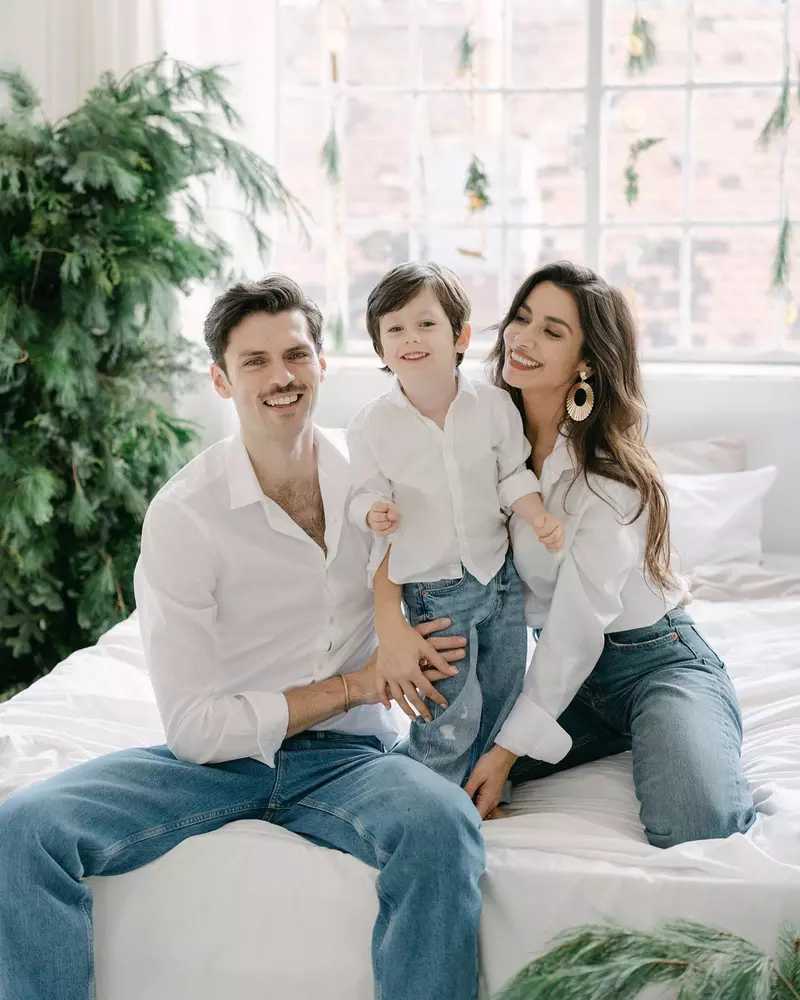 Lili Sandu alături de familie