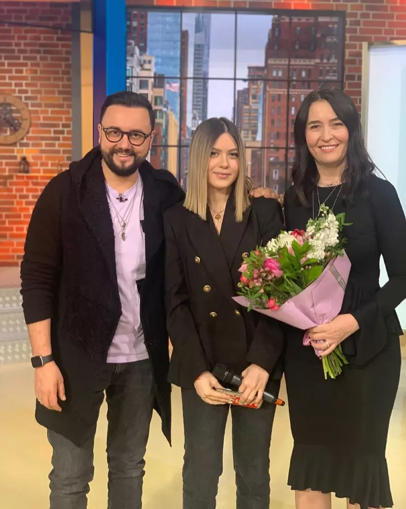 Amalia Năstase, fiica ei Alessia și Cătălin Măruță