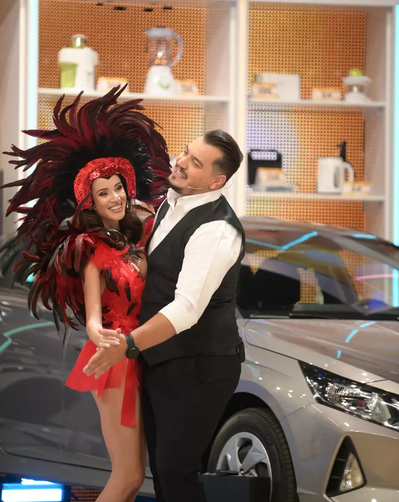 Bursucu și Ana-Maria Barnoschi aduc spiritul brazilian într-o ediție de senzație a emisiunii Roata Norocului