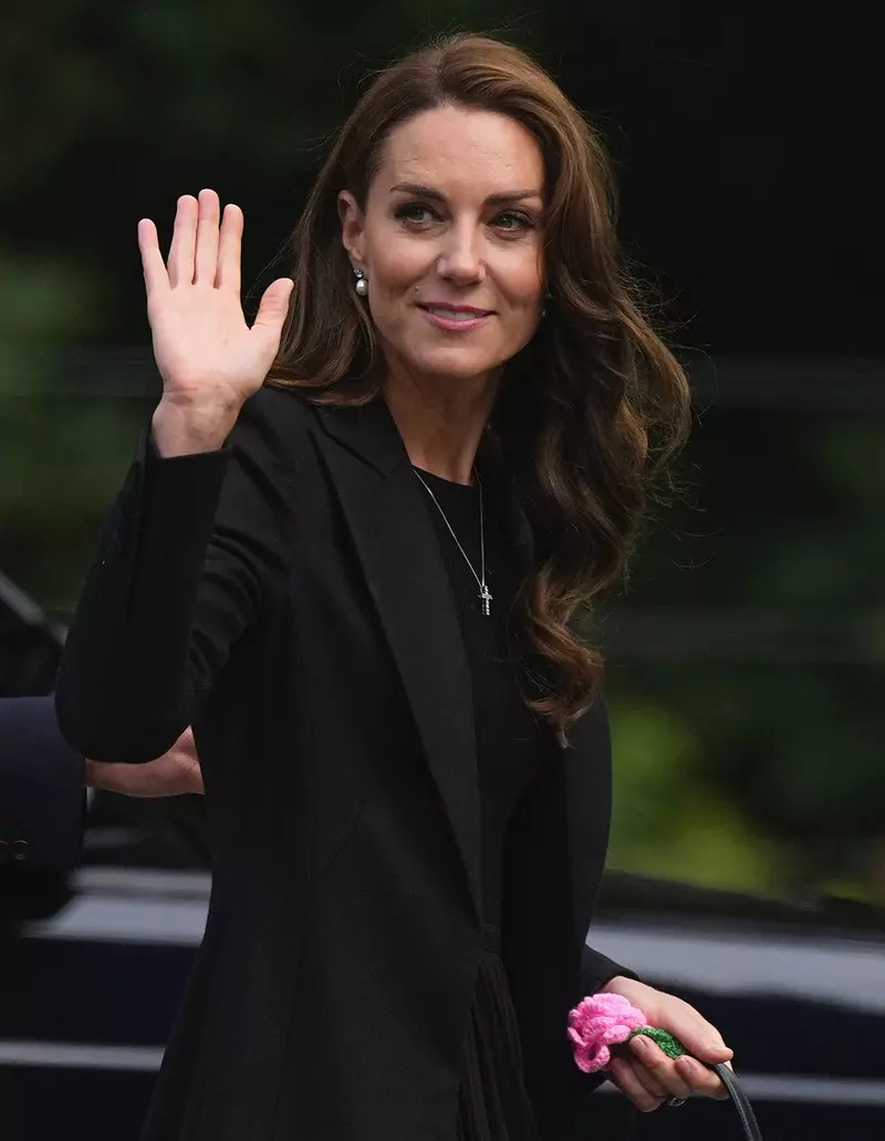 The Prince and Princess of Wales visit Sandringham