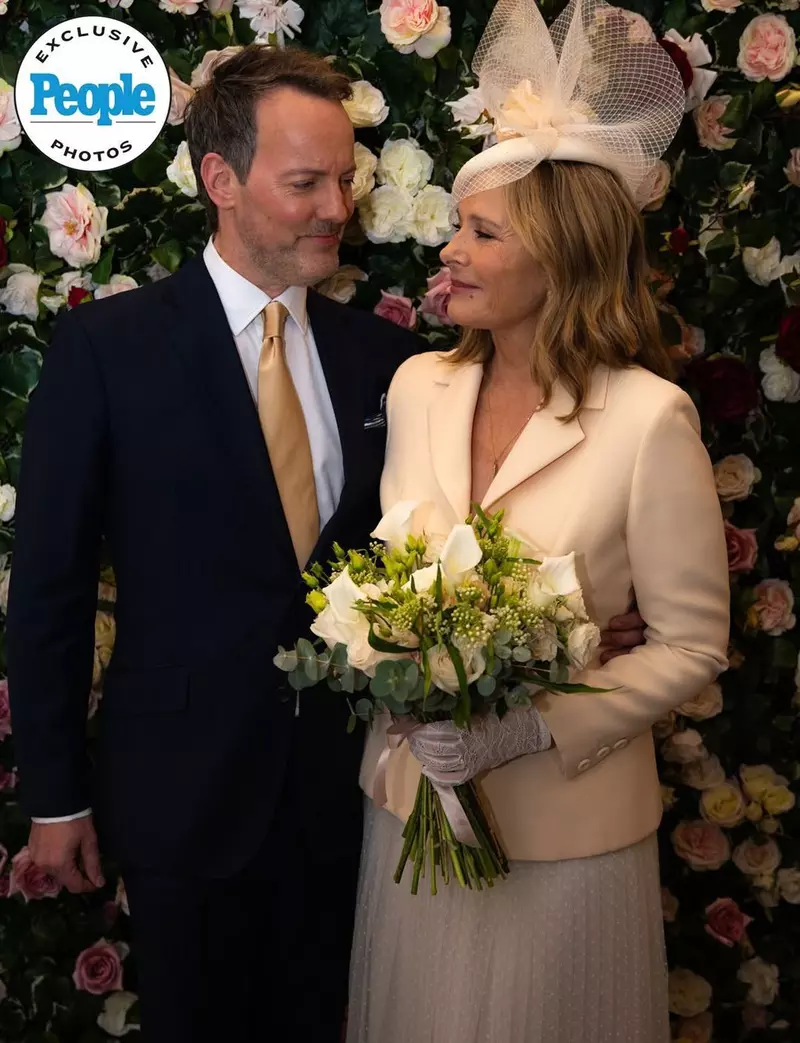 Kim Cattrall – imagini de la nuntă
