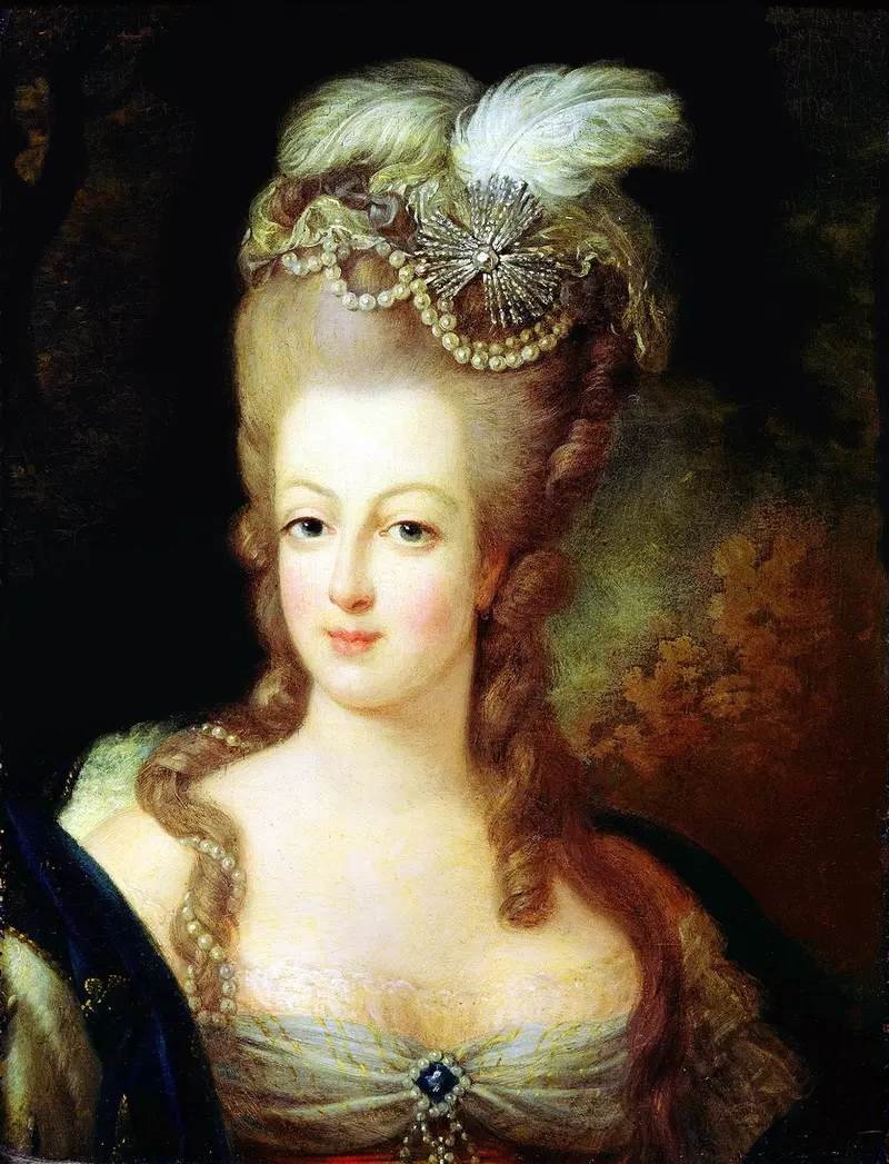 Portrait of Marie Antoinette (1755-1793)