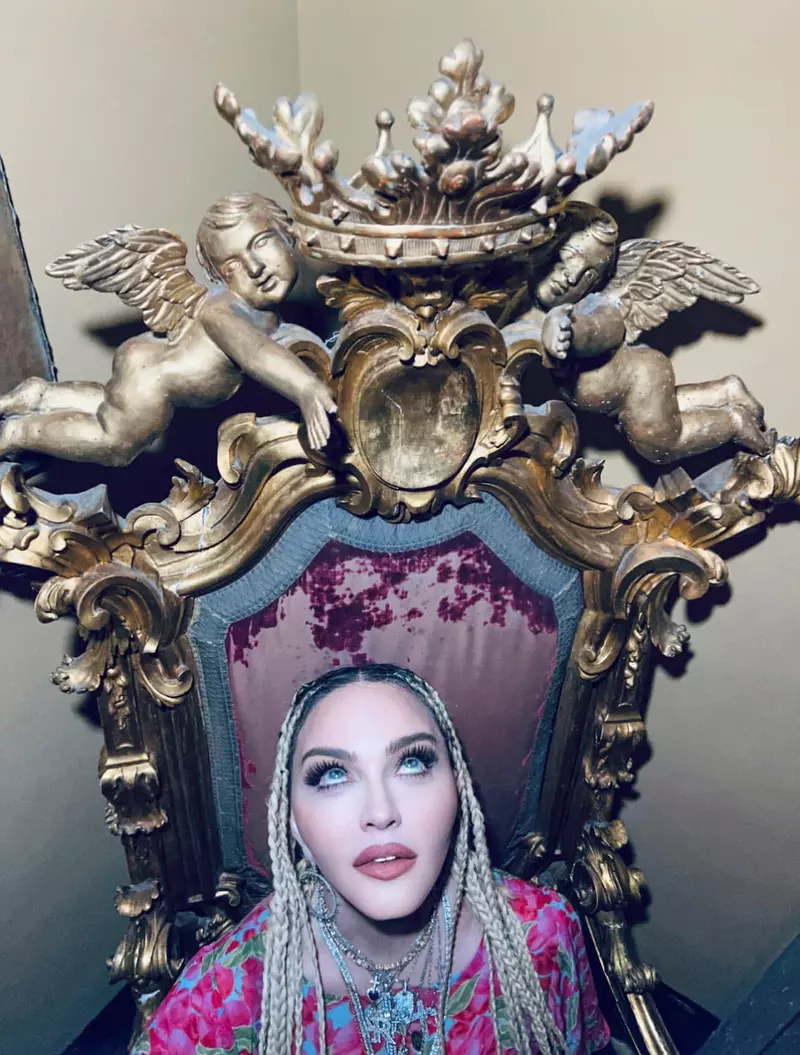 Madonna on social media