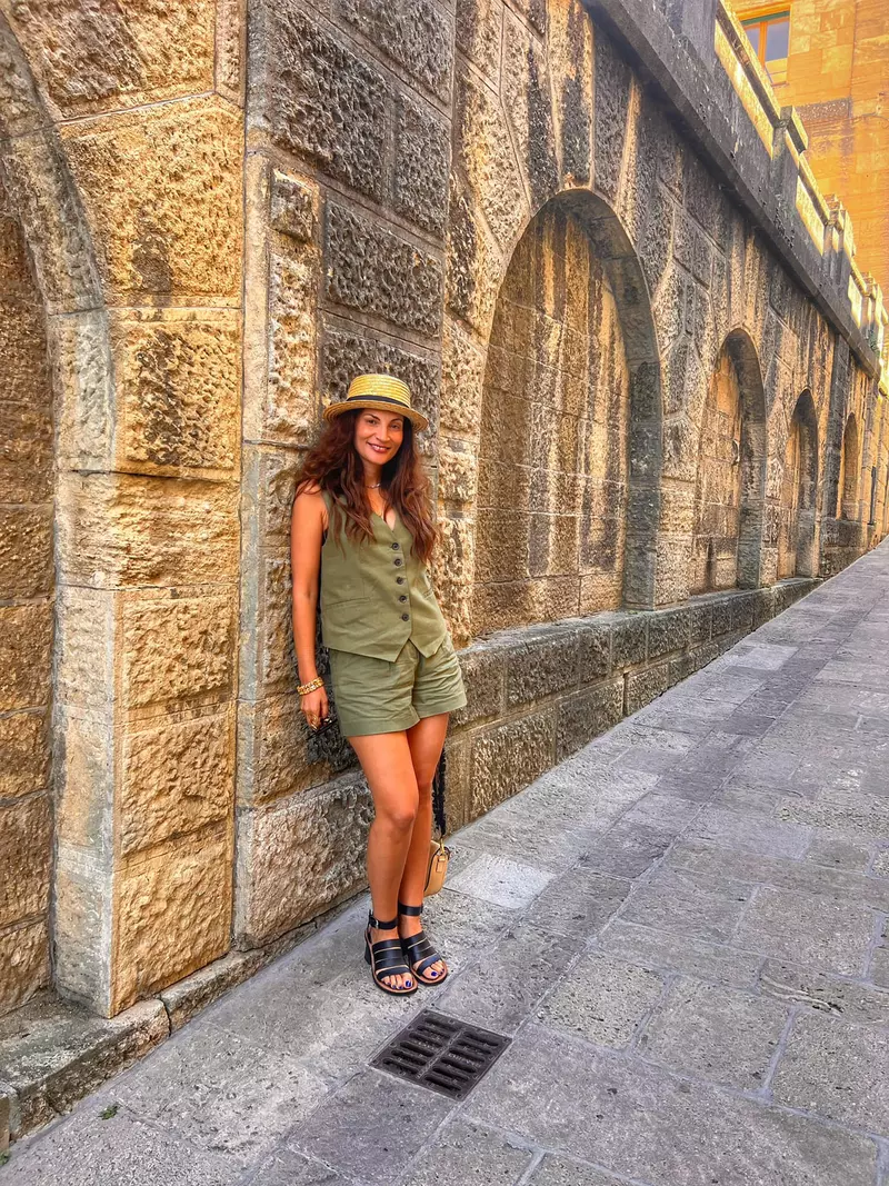 ioana ginghina in vacanta in italia