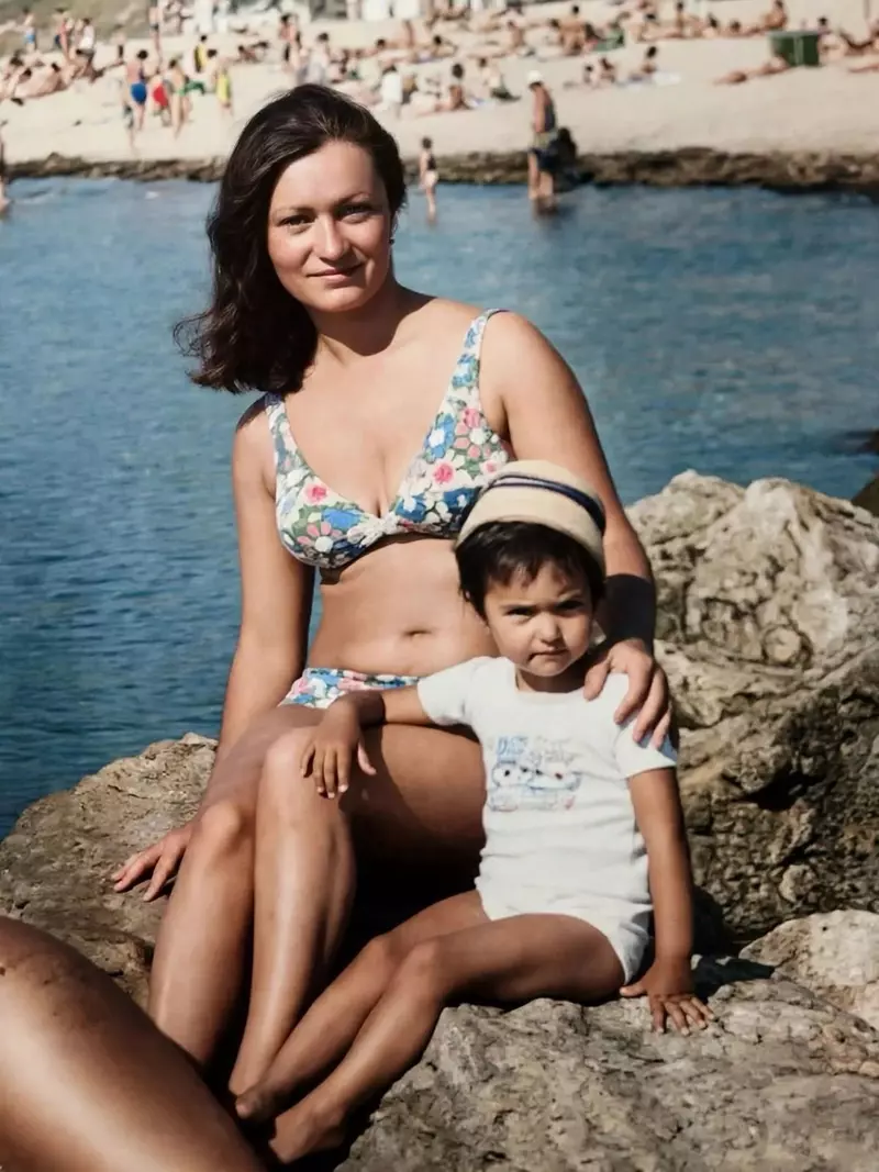 andreea marin cu mama ei